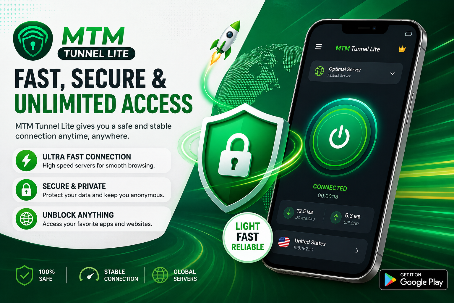 MTM Tunnel Lite: A Fast and Simple VPN Solution for Android Users
